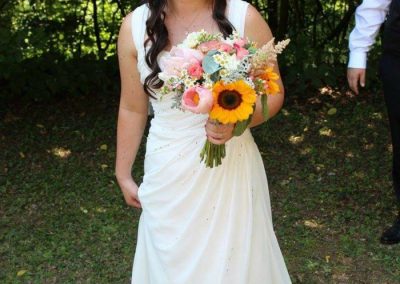 summer wedding bouquet
